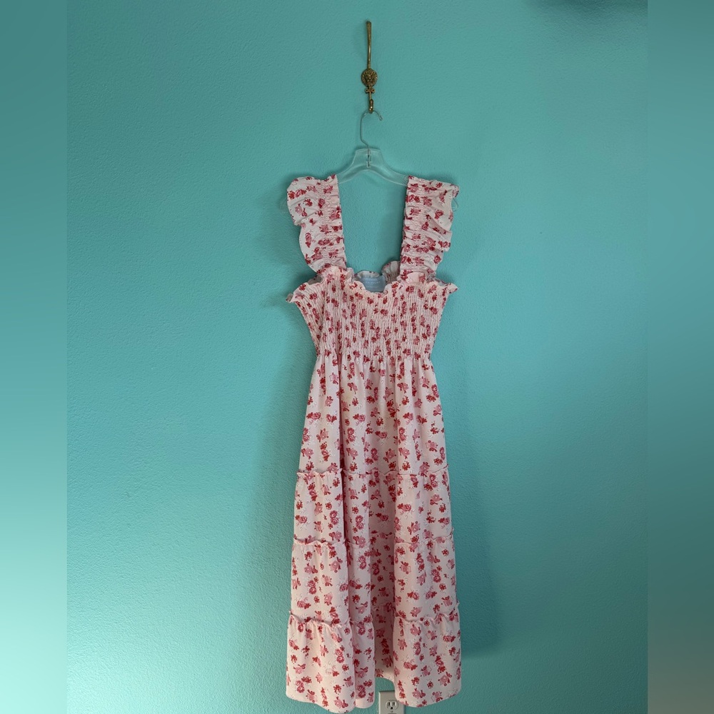 ✨NWOT Hill House The Crepe Ellie Nap Dress, Love Letters - Picture 3 of 7